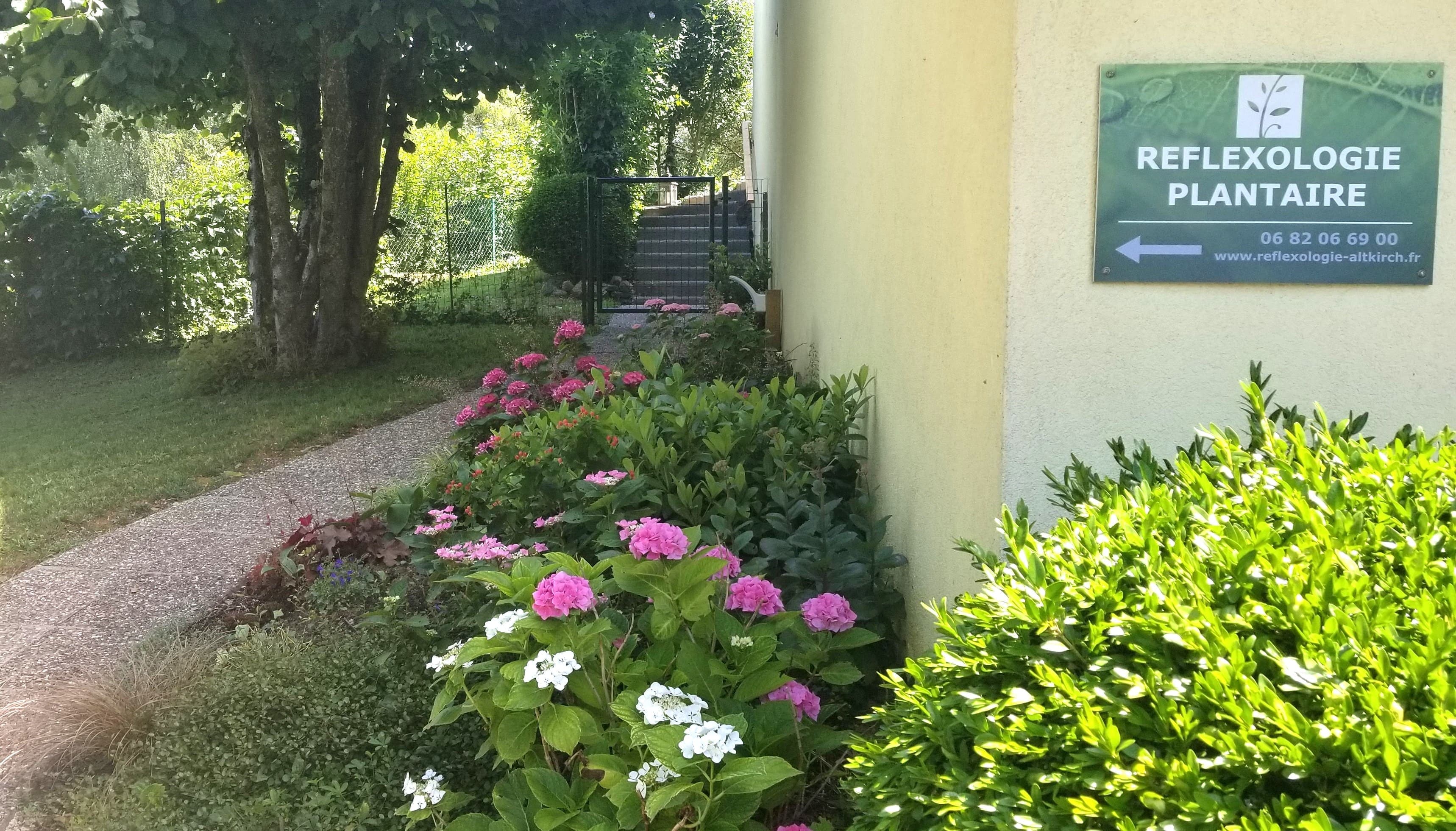 Entrée du cabinet de Nathalie OHL à Altkirch